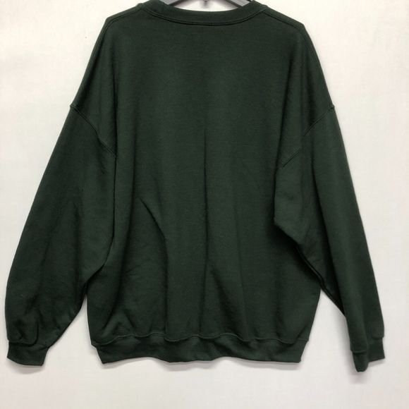 Gildan Men Pullover Freeport Bahamas Sweatshirt Size 2XL XXL Green B216 -19 - Picture 10 of 10